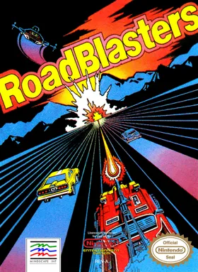 RoadBlasters (USA) box cover front